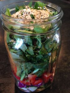 Healthy Salad in a Jar Image